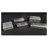 Vintage metal cases for glasses, etc.