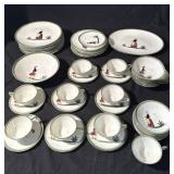 Vintage Knowles ceramic dish set
