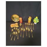 Box of miscellaneous Rogers Brothers flatware,