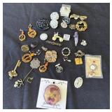 Group of costume jewelry
