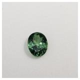 0.80ct oval tsavorite garnet gemstone 7 x 5mm
