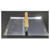 Manning Bowman Co. Art Deco  Folding chrome dish