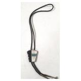 Sterling silver multi stone bolo tie, scratch