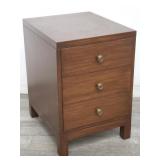 Widdicomb mid-century 3-drawer nightstand