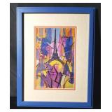 Mahmud Cawian 2012 oil/paper abstract