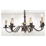 Vintage brass chandelier