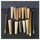 Group of furniture legs