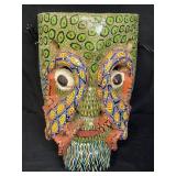 Vintage Folk Art wood mask