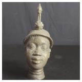 Vintage Native brass sculpture