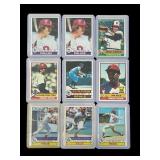 Lot 1979 Topps baseball cards