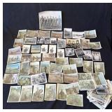 Large group of vintage military photos