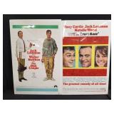 Pair of print movie posters