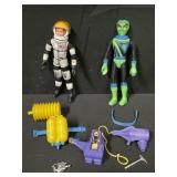 Group of vintage toys