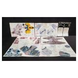 Group of Star Trek action fleet paper models