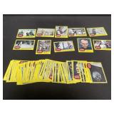 Group of vintage Star Wars collectible cards in