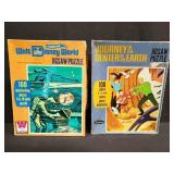 Pair of vintage jigsaw puzzles  Journey to the