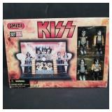 Vintage Kiss Figures and Stage Set 2002