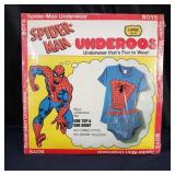 Vintage Spiderman UnderRoos Boys size large 1979