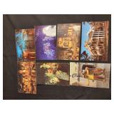 Lot of 7 Disneyland Post cards