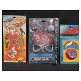 Group of Spider-Man toys some vintage