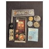 Lot of collectors coins.