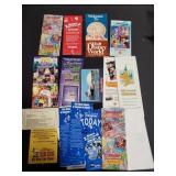 Group of Disney pamphlets