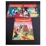 3 vintage Disneyland magazines