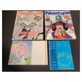 Pair of japanese Newtype magazines