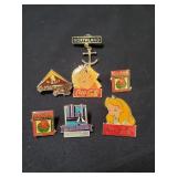 Lot of 7 pins