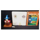 Group of Disney jigsaw puzzle, decorative plate,