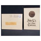 Vintage Disney 30th anniversary coin on