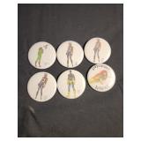 Lot of 6 X-Men pins