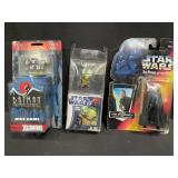 Group of vintage toys Batman, Star Wars