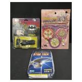 Group of vintage toys Batman, Star Trek, Josie