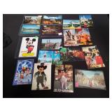 Group of Disneyland postcards