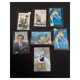 Group of Disneyland postcards
