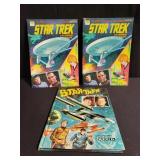 Group of Star Trek Annual 1978 book and Star T