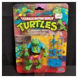 Vintage TMNT Genghis Frog figure 1988
