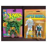 DC comics Super Heroes and The uncanny X-Men