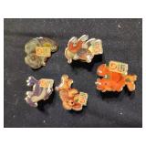 Lot of 5 Beanie babies lapel pins