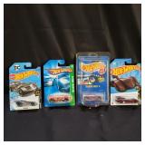 Lot of 4 assorted hot wheels