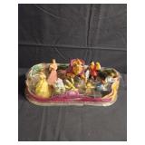 Beauty and the Beast figurine set.