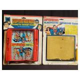Pair of sealed vintage Nasta Superfriends magnetic