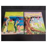 Pair of vintage Disneyland magazine