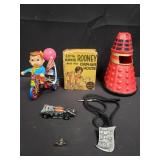 Group of vintage toys