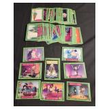 Vintage 1990 Beetlejuice trading cards.