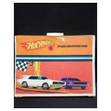 Vintage Hotwheels 24 car collection case