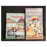 Pair of Walt Disney coloring books and the toy