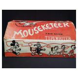 Mouseketeer fan club typewriter in original box