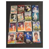 Lot of 16 sports cards